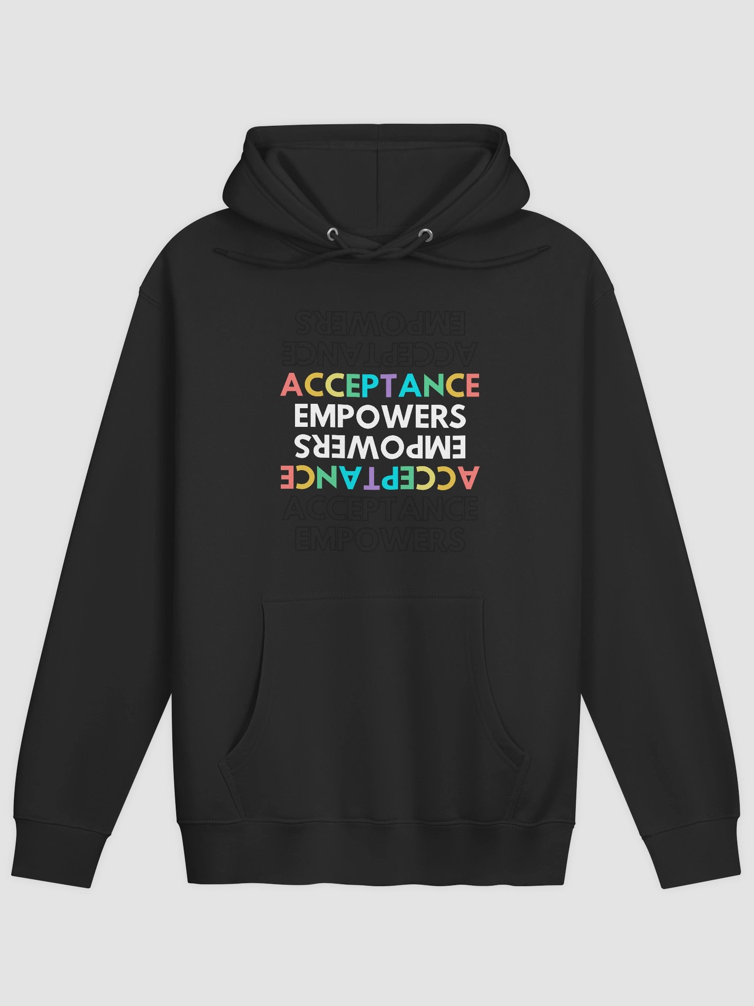 Reflective Acceptance Rainbow Hoodie product image (6)