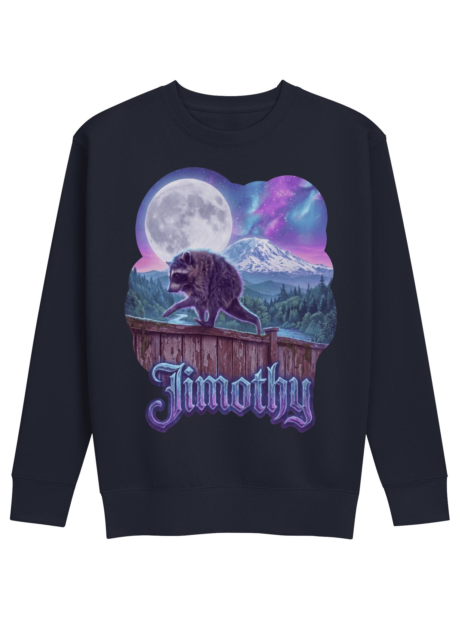 Jimothy's Moonlit Mountain Wanderer Sweatshirt product image (2)