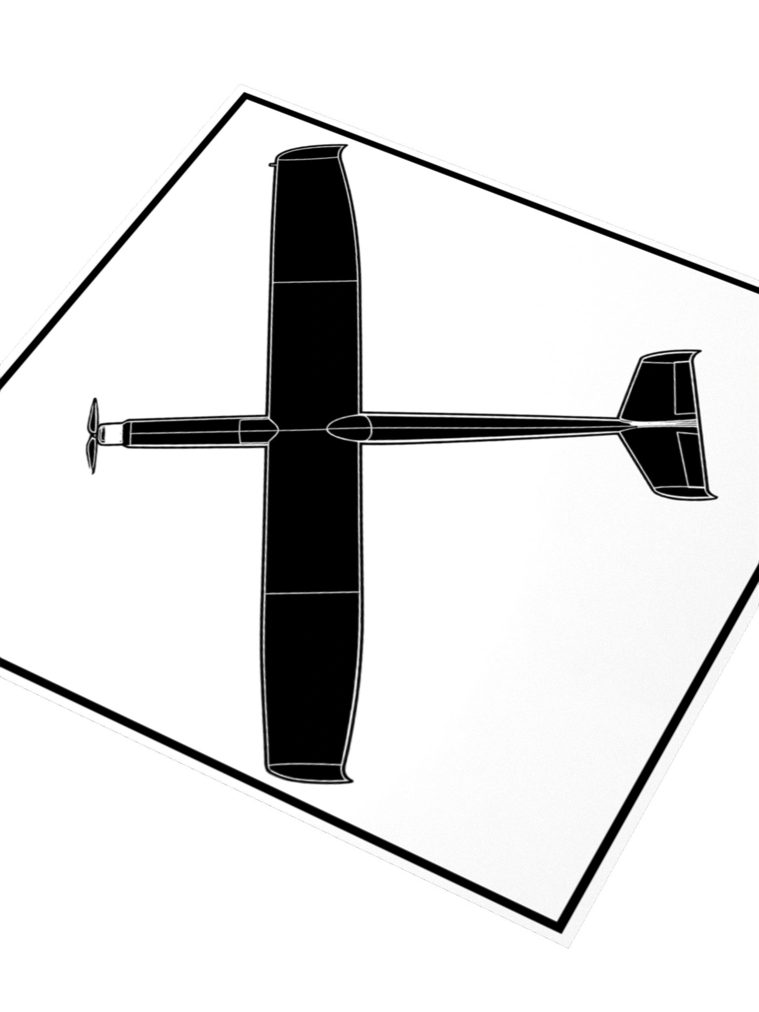 Plane View Sticker product image (3)