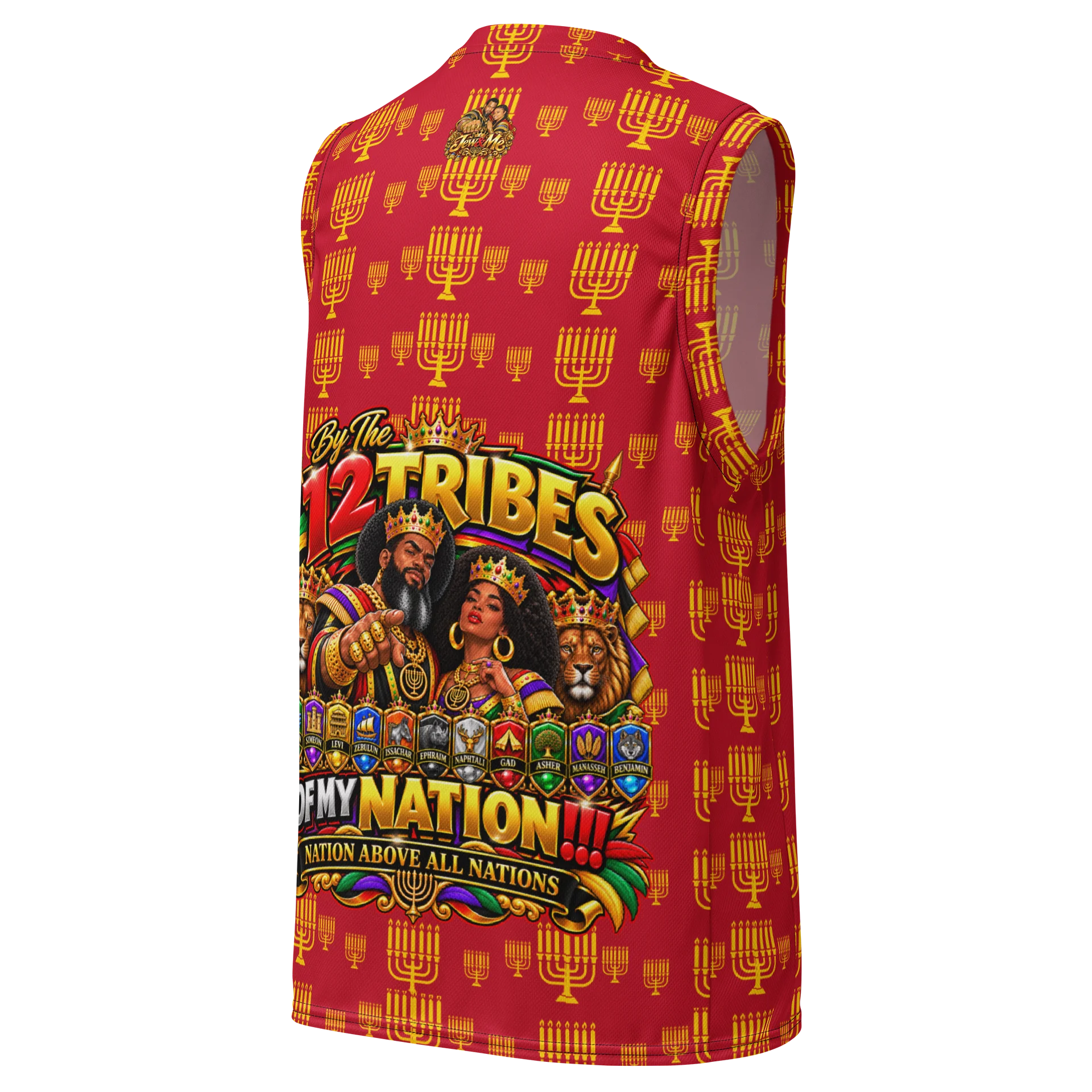 12 Spots Taken Basketball Jersey Red product image (3)