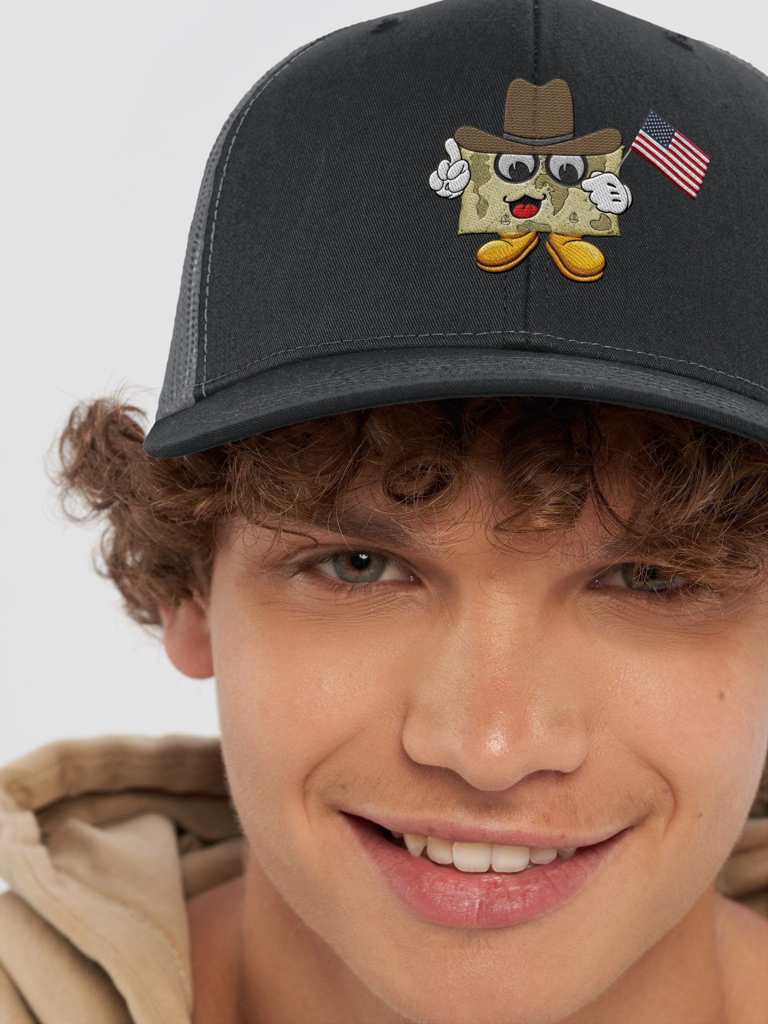 Mappy USA Trucker Hat product image (8)