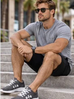 Mens His House "Holy Heritage" Athletic Shoes - Grey by His House