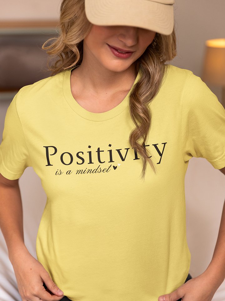 Positive Mindset Bella Canvas T-shirt product image (1)