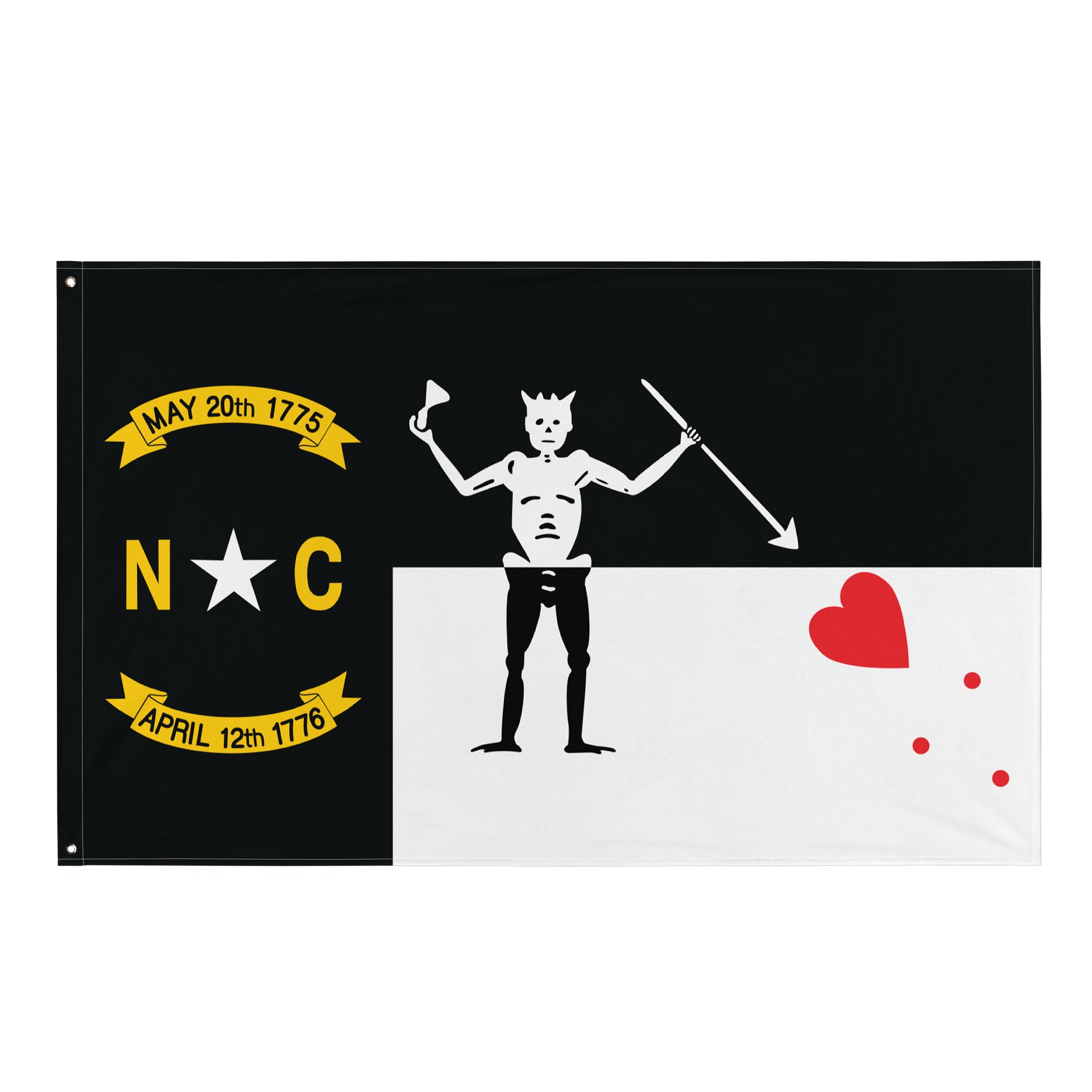 North Carolina Revenge Flag-Black Edition 2.0 product image (1)