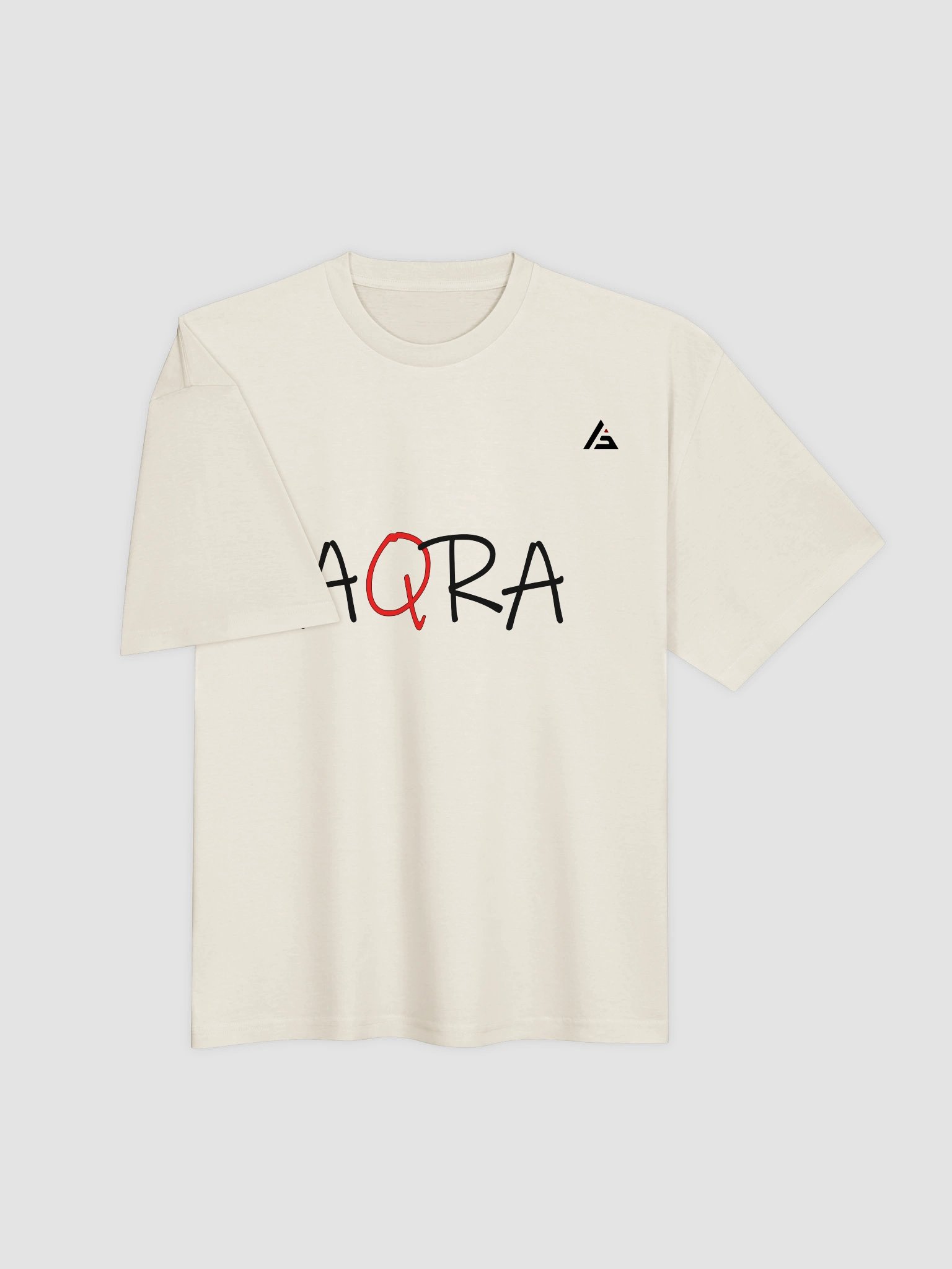 AQRA Bold Red Loop Oversized Tee product image (7)