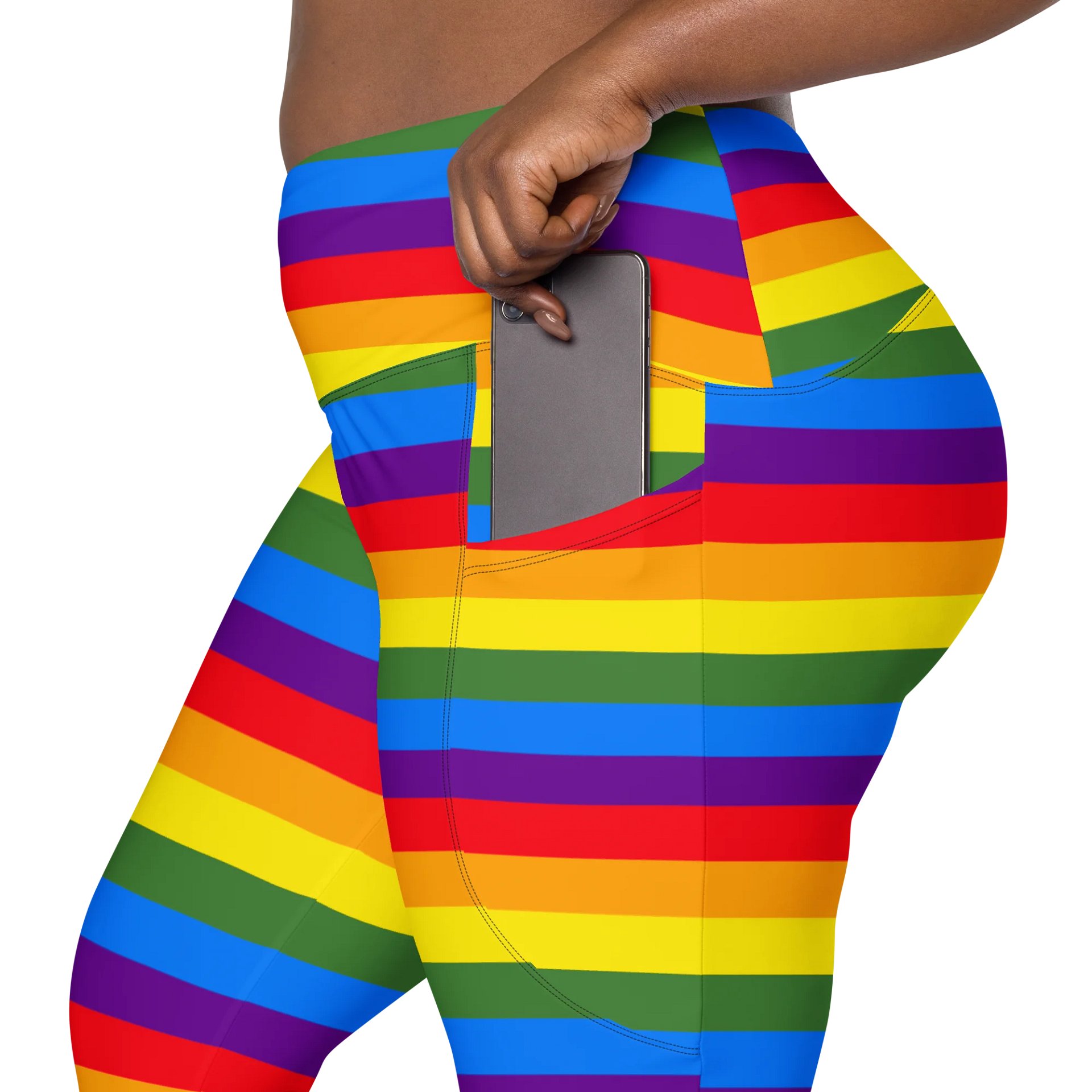 Rainbow Bliss Crossover Leggings product image (8)