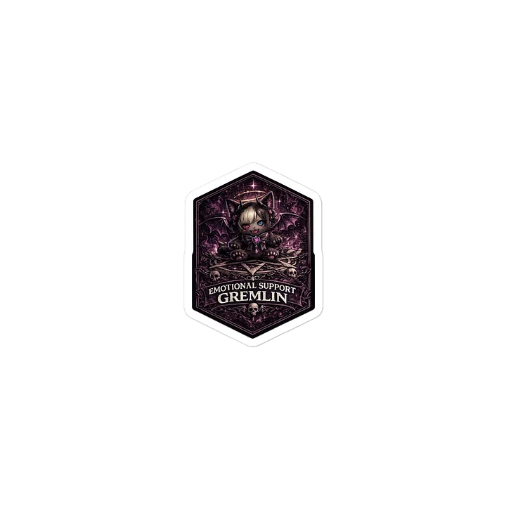 Emotional Support Gremlin Sticker product image (2)