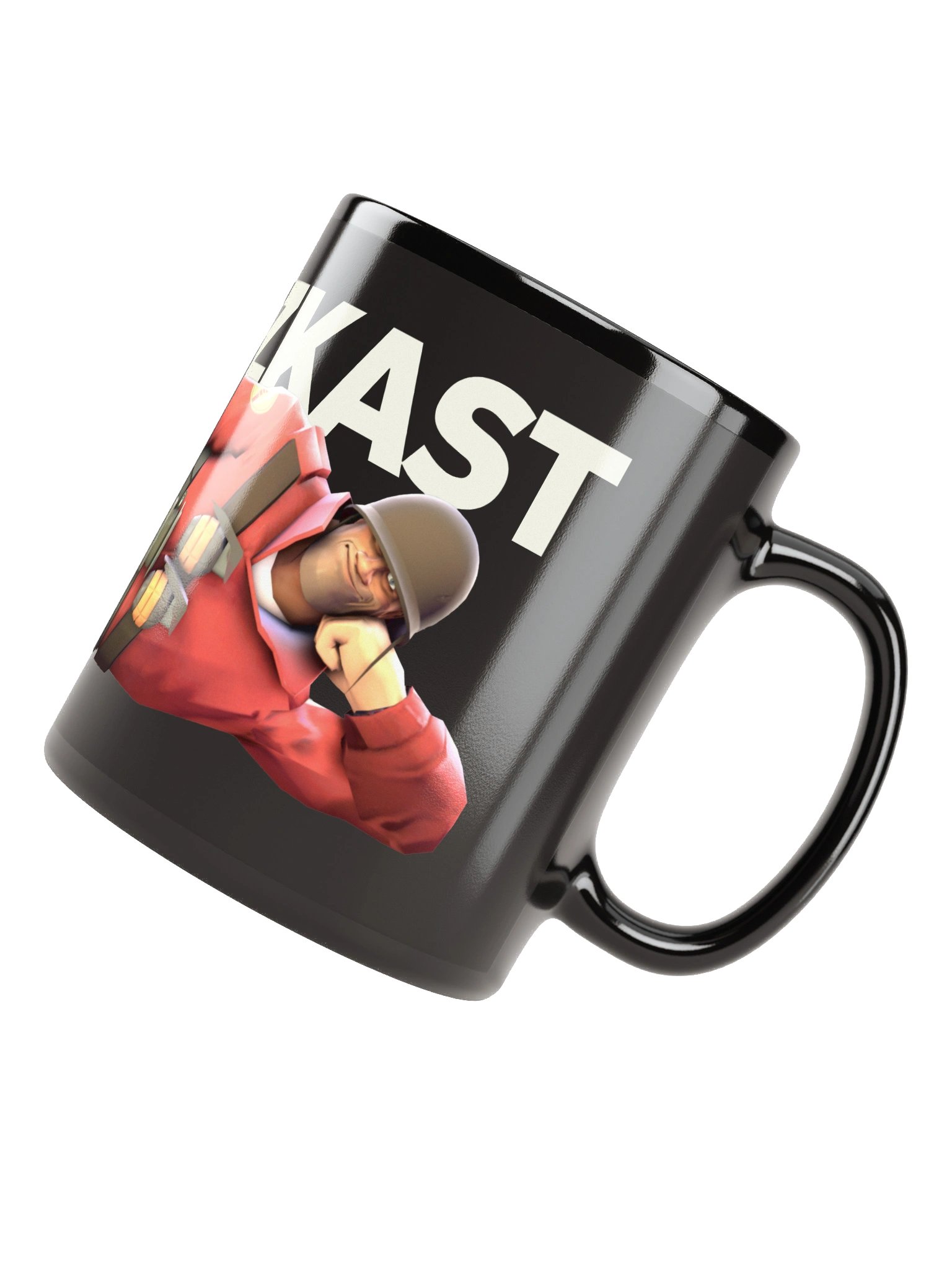 Long Black Mug product image (4)