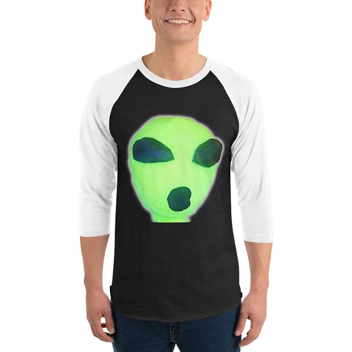 Supastar DJ Bob Baseball Style Tee - Dark Torso Colors product image (1)