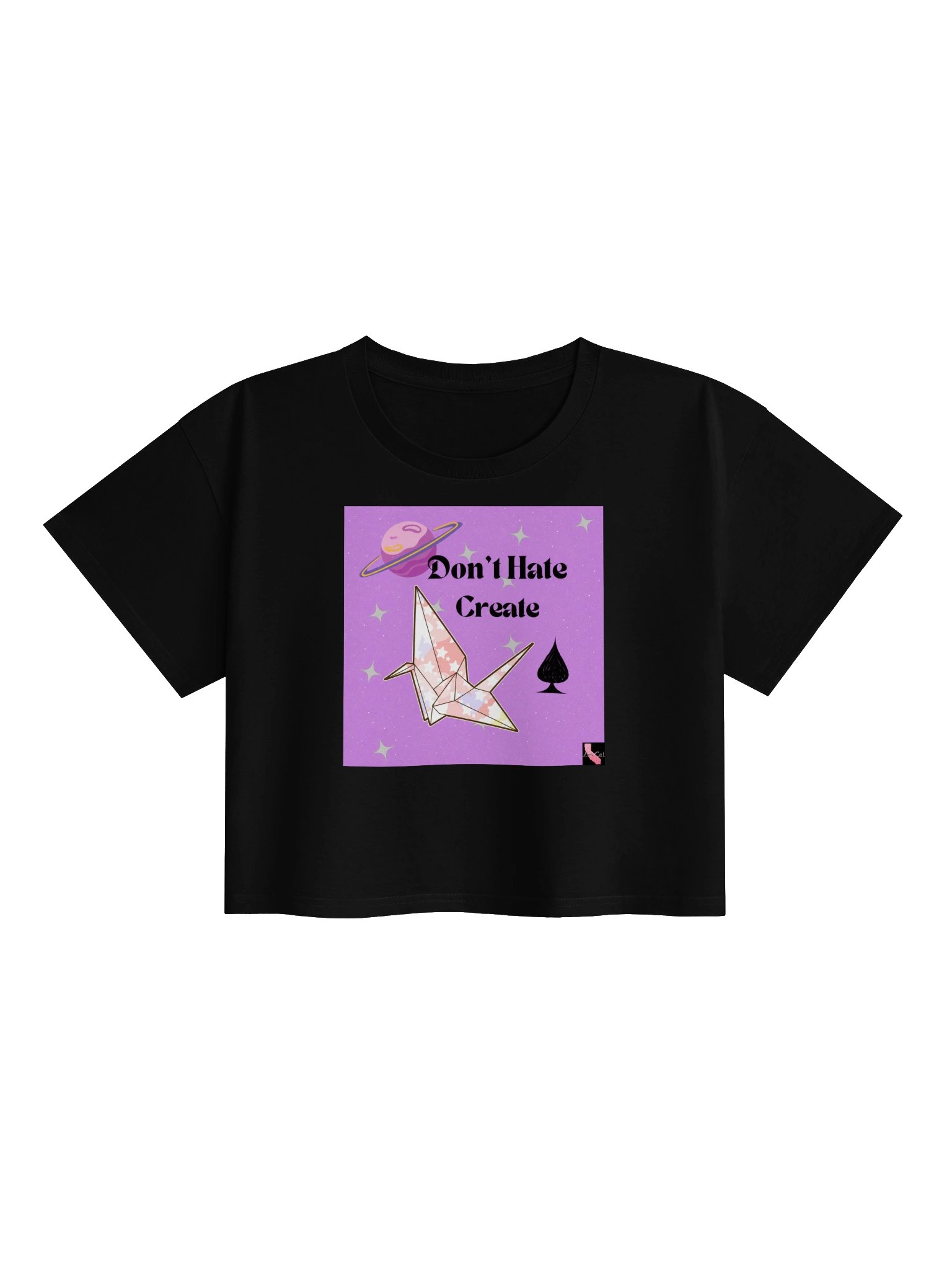 Don't Hate- Create Crop Tee product image (3)