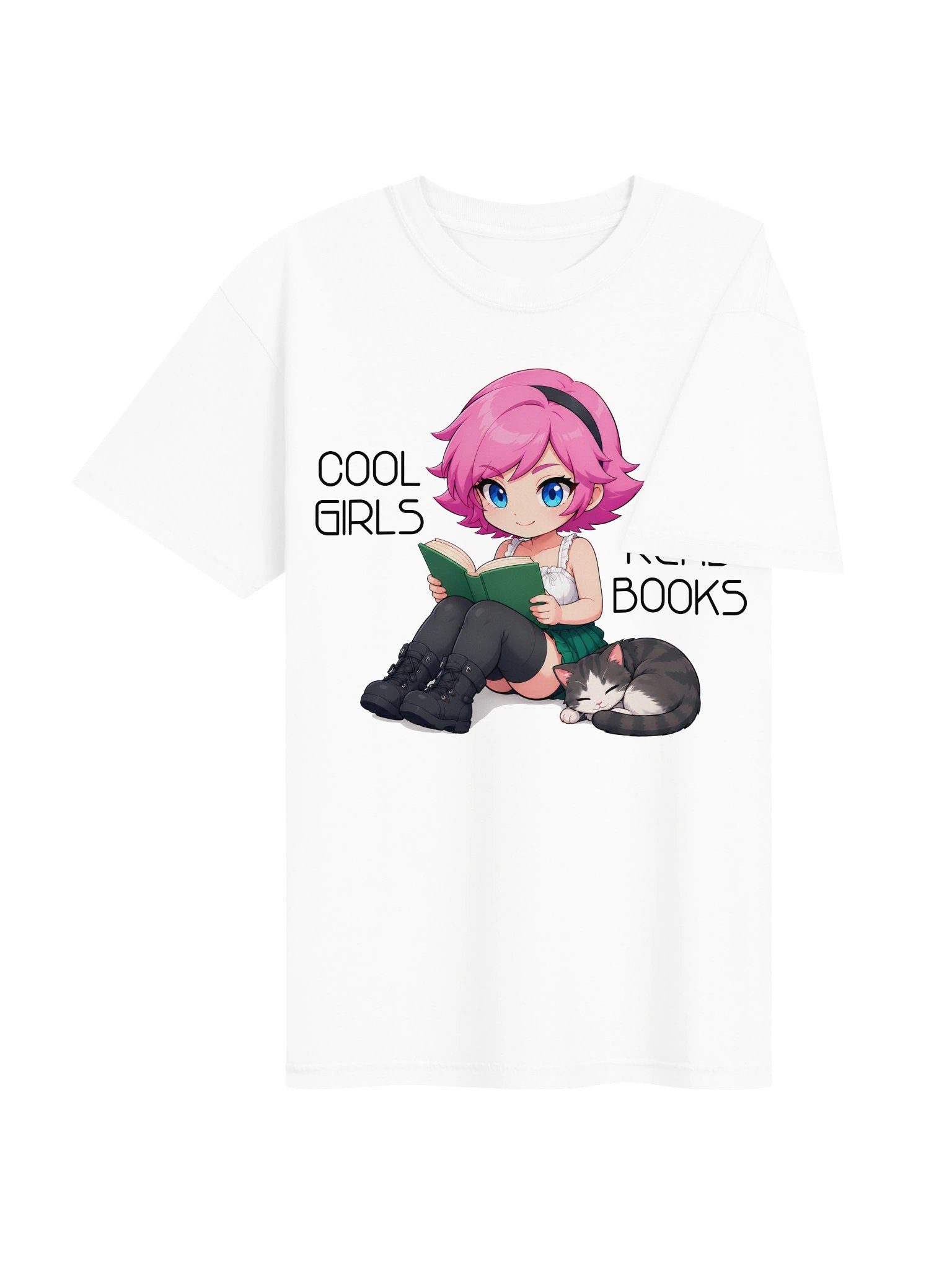 COOL GIRLS READ BOOKS ft Julia (black) product image (4)