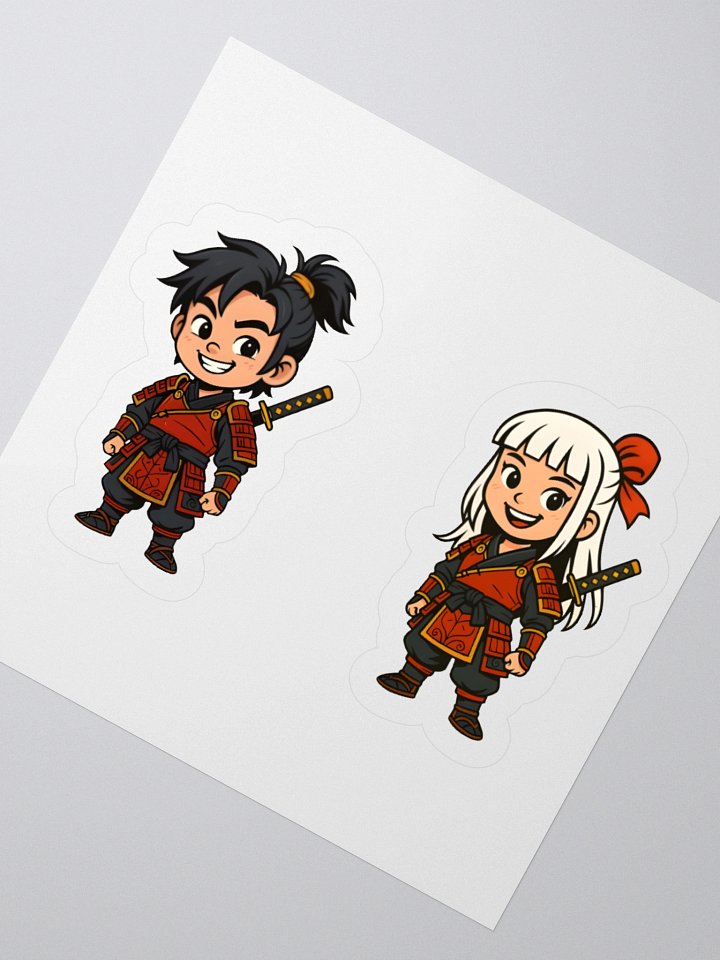 Katana Guy Character Stickers 1 product image (5)