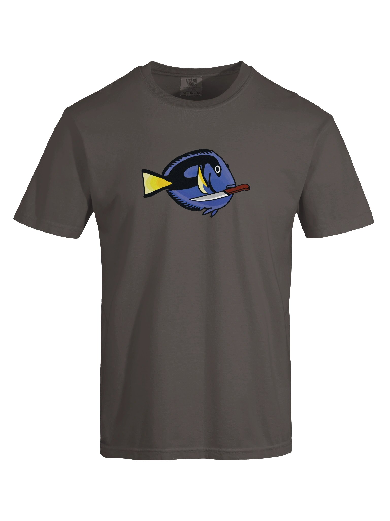 Angry Blue Tang T-Shirt for Reef Aquarium Lovers product image (9)