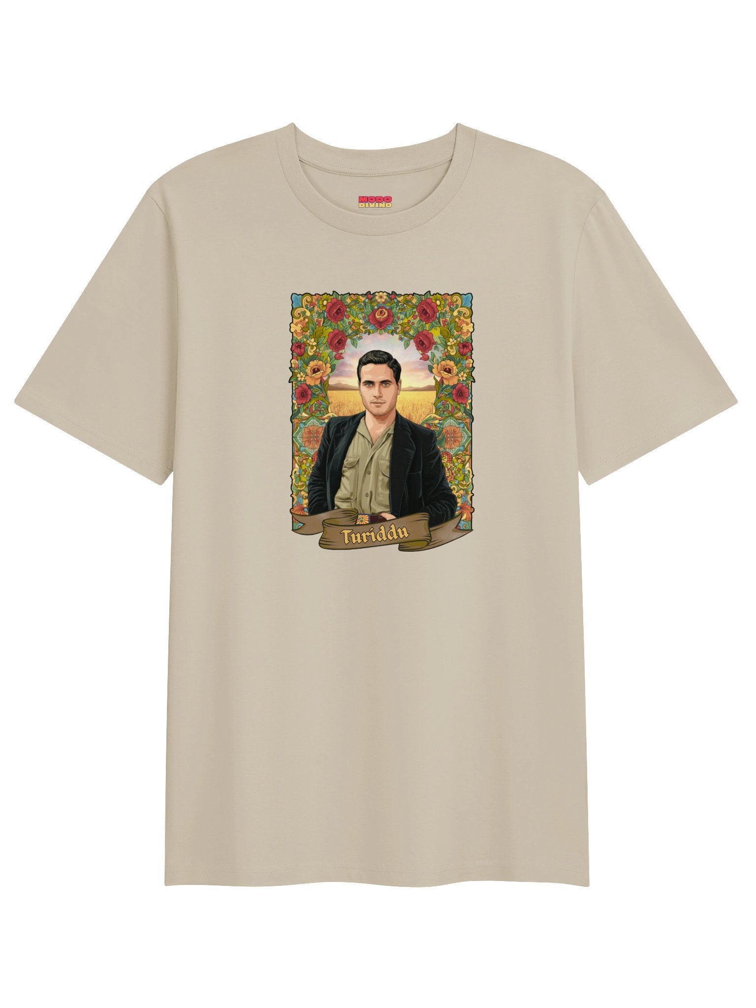 TURIDDU - Organic Ribbed Neck T-Shirt product image (1)