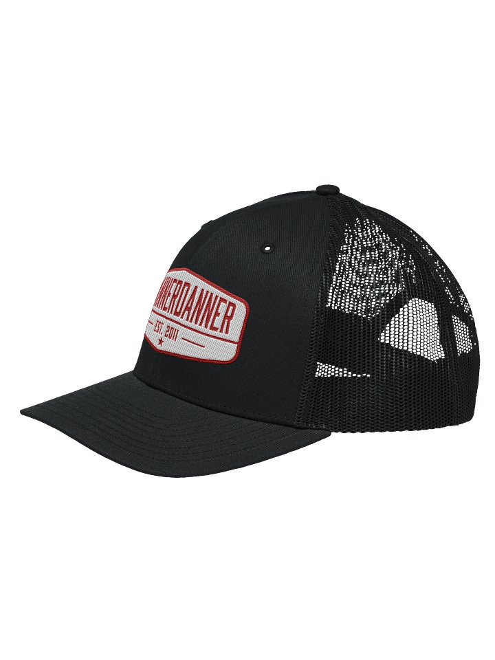 Embroidered Black Trucker Cap product image (2)