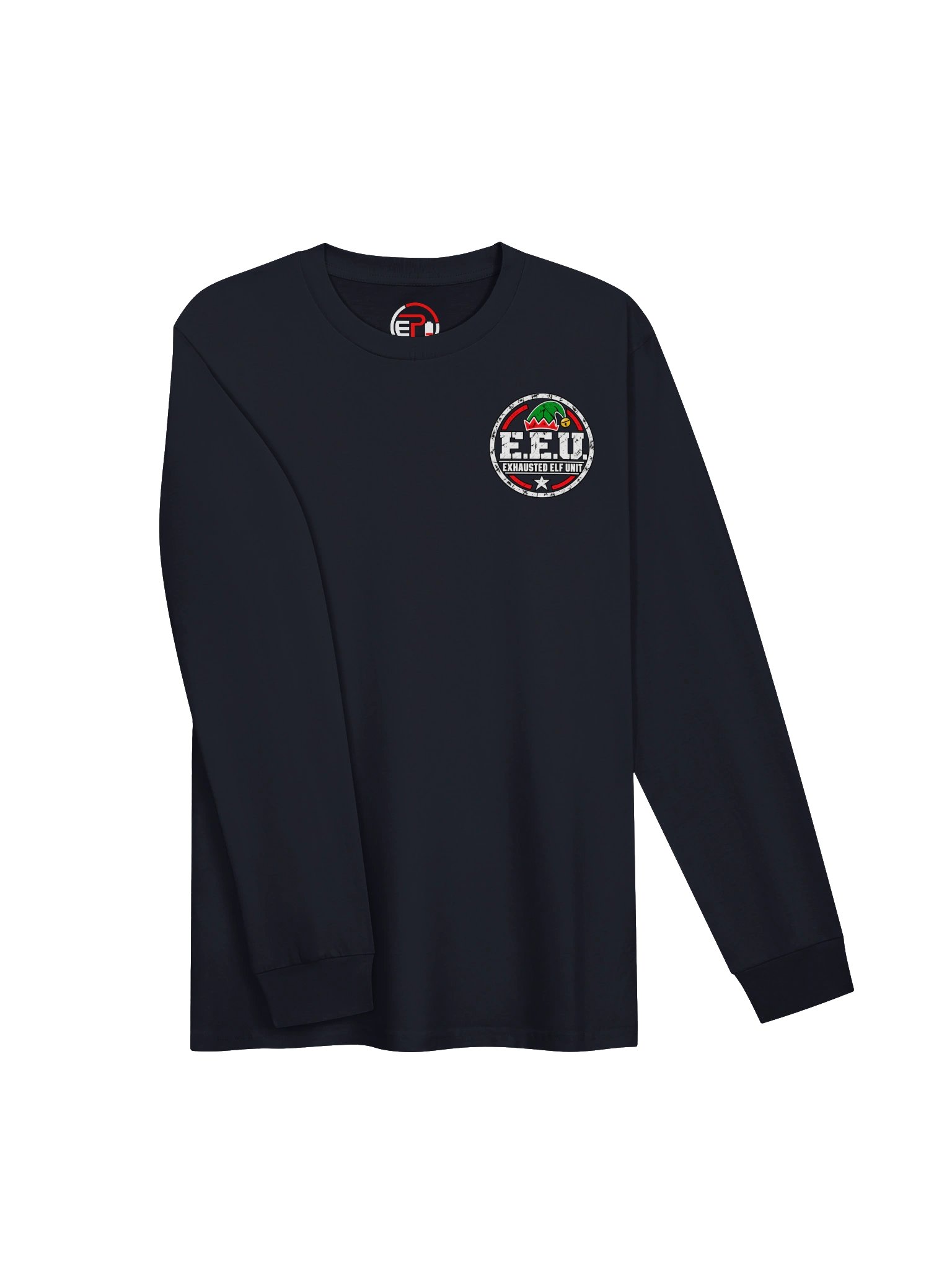 Men's Exhausted Elf Unit Crew | Premium Heavyweight Long Sleeve Tee product image (3)
