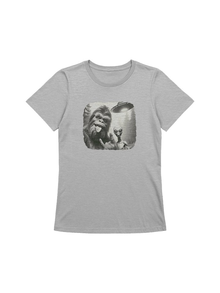 Sasquatch & Friend Women's Relaxed T-Shirt product image (1)