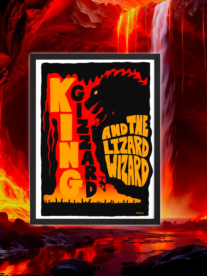 KING GIZZARD AND THE LIZARD WIZARD FRAMED POSTER product image (1)