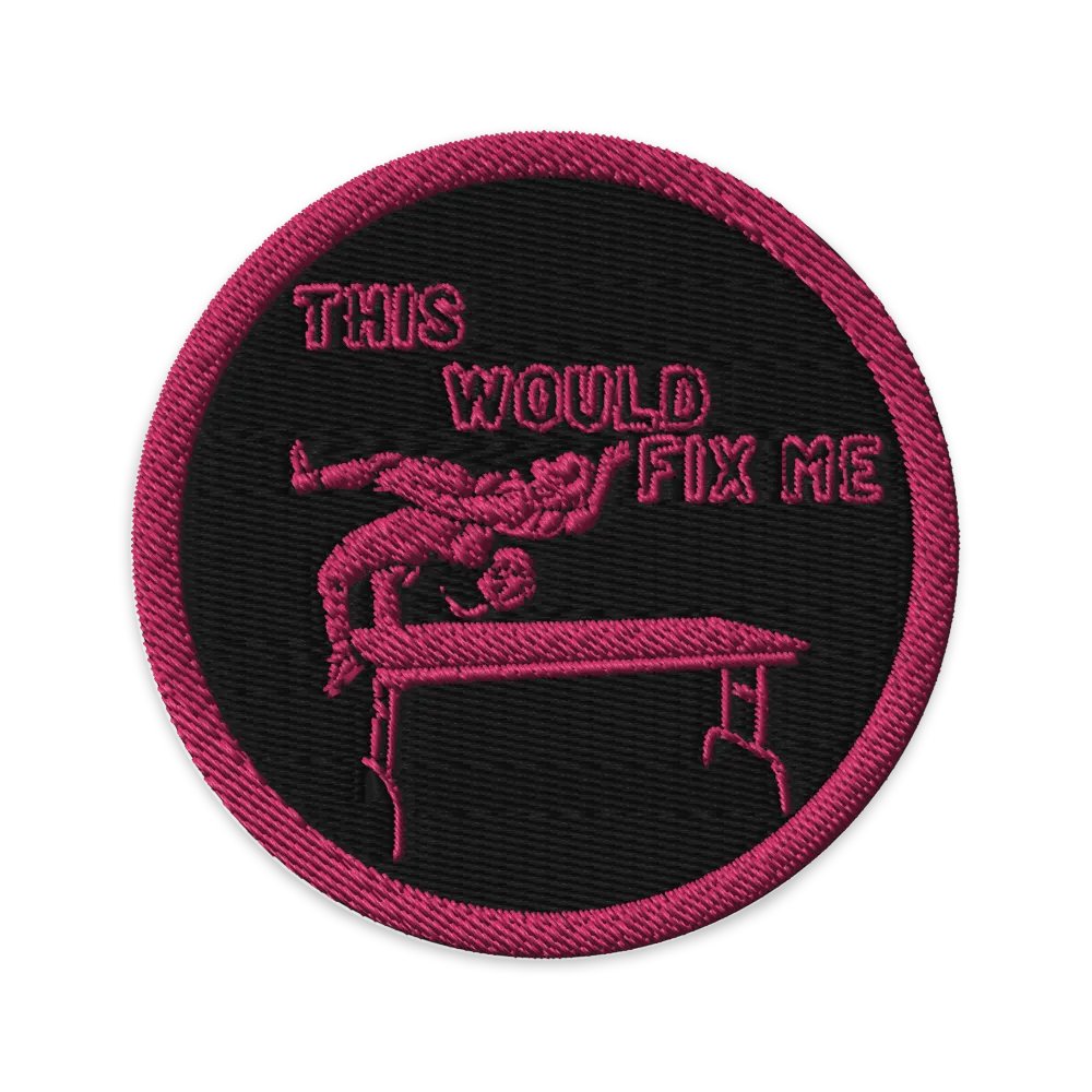 Fix Me Embroidered Patch product image (1)