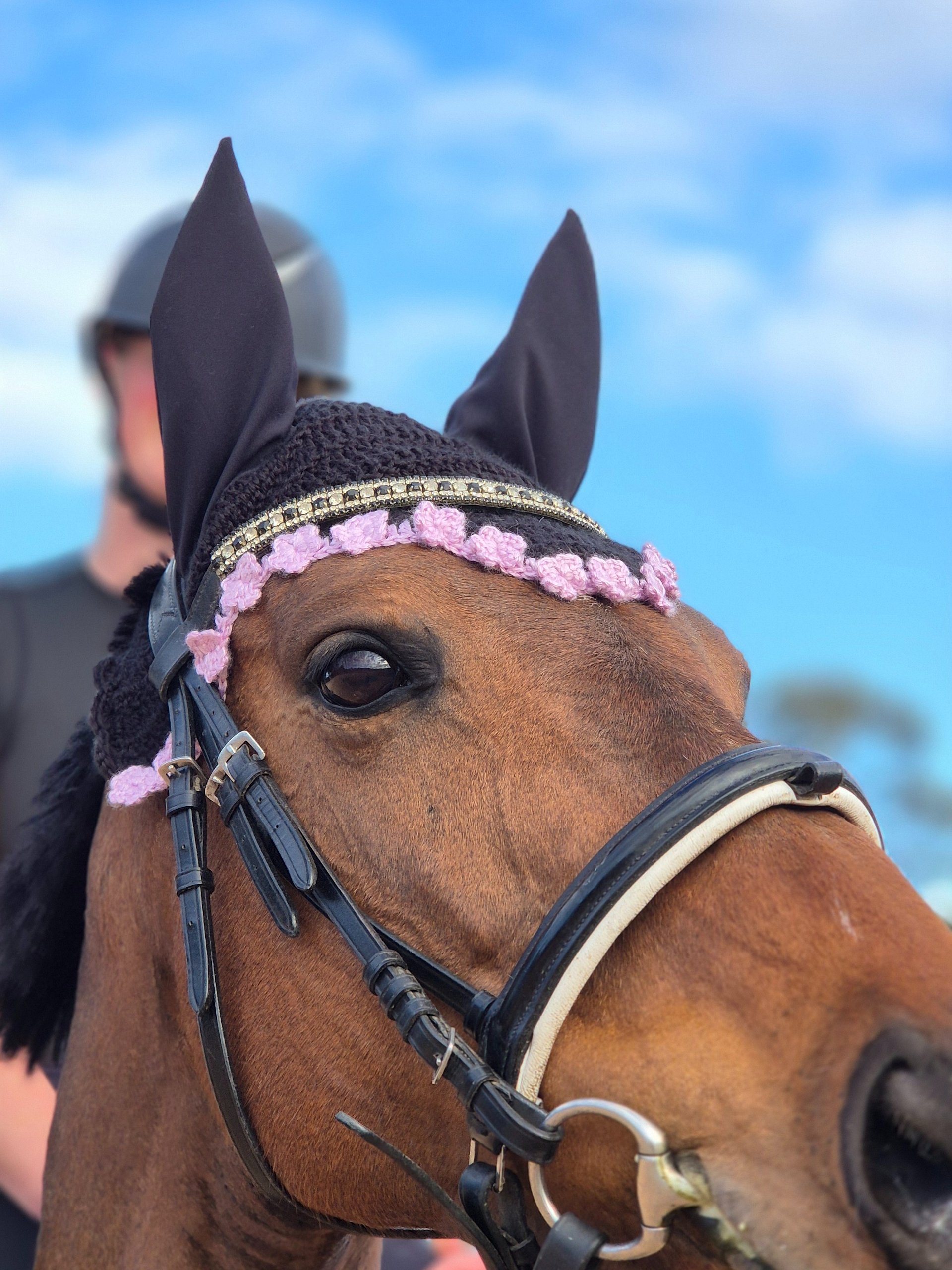 Lilac Ear Bonnet product image (6)