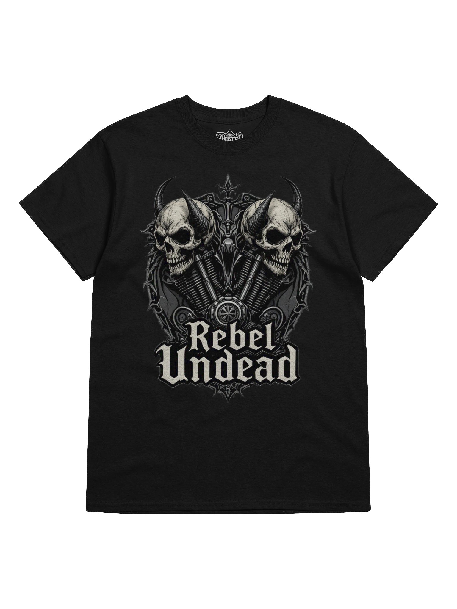 Rebel Undead V-Twin Terror T-Shirt product image (29)