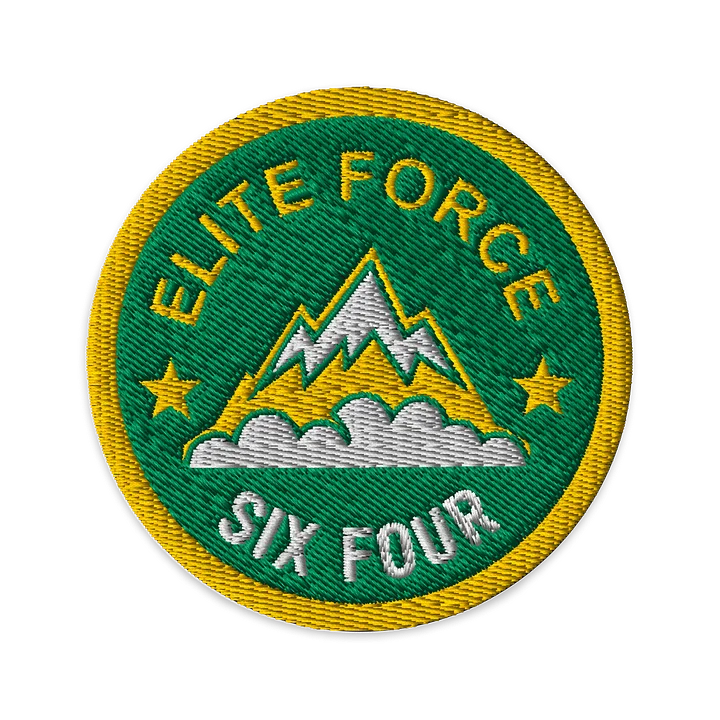 SM64 Elite Force Six Four Badge product image (1)