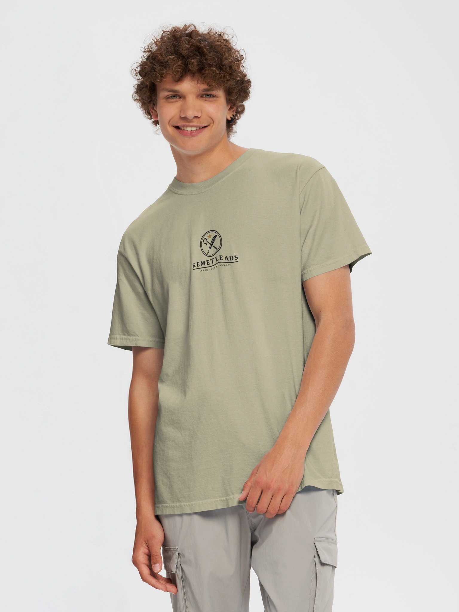 KemetLeads Crest Heavyweight Tee — Light Edition product image (63)