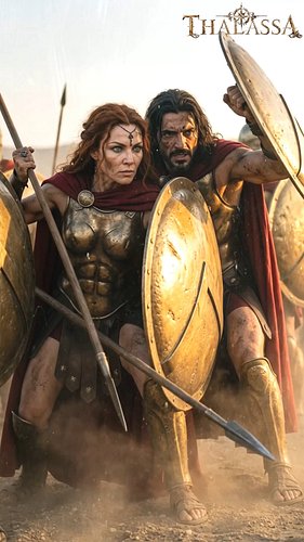 Shields of bronze. Gates of fire. No step back. ⚔️🔥

When thousands fall, the unbroken few hold the narrow pass. Dual vocals,...