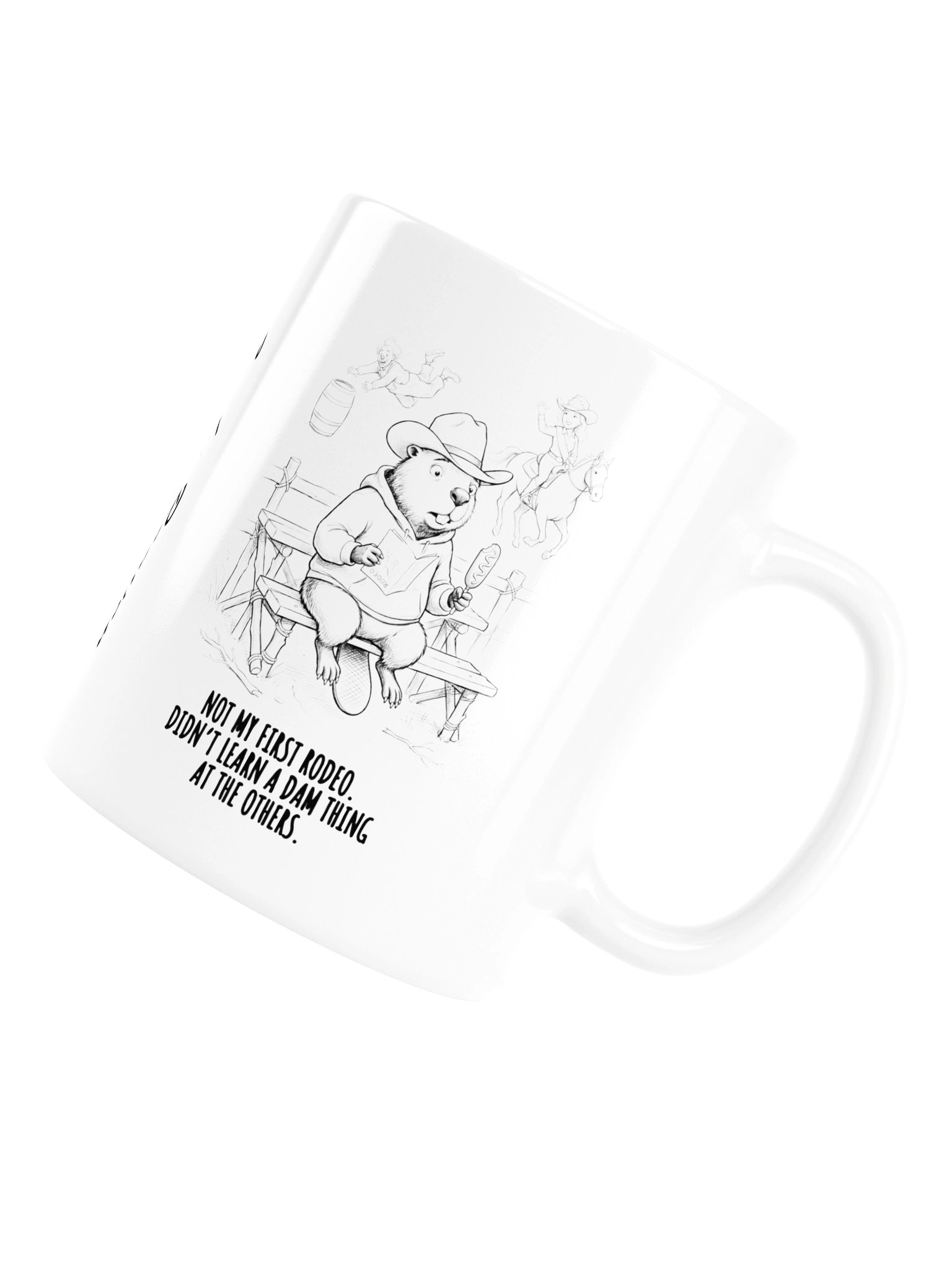 Not My First Rodeo Mug – Funny Rodeo Coffee Mug product image (6)