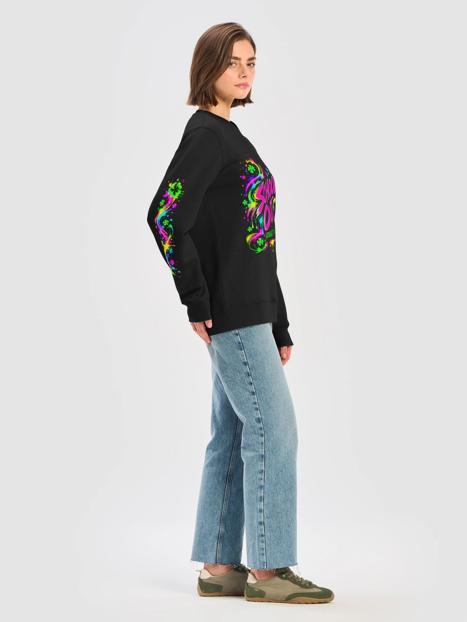 Schoolz Out After Dark Non-Hooded Sweatshirt product image (7)