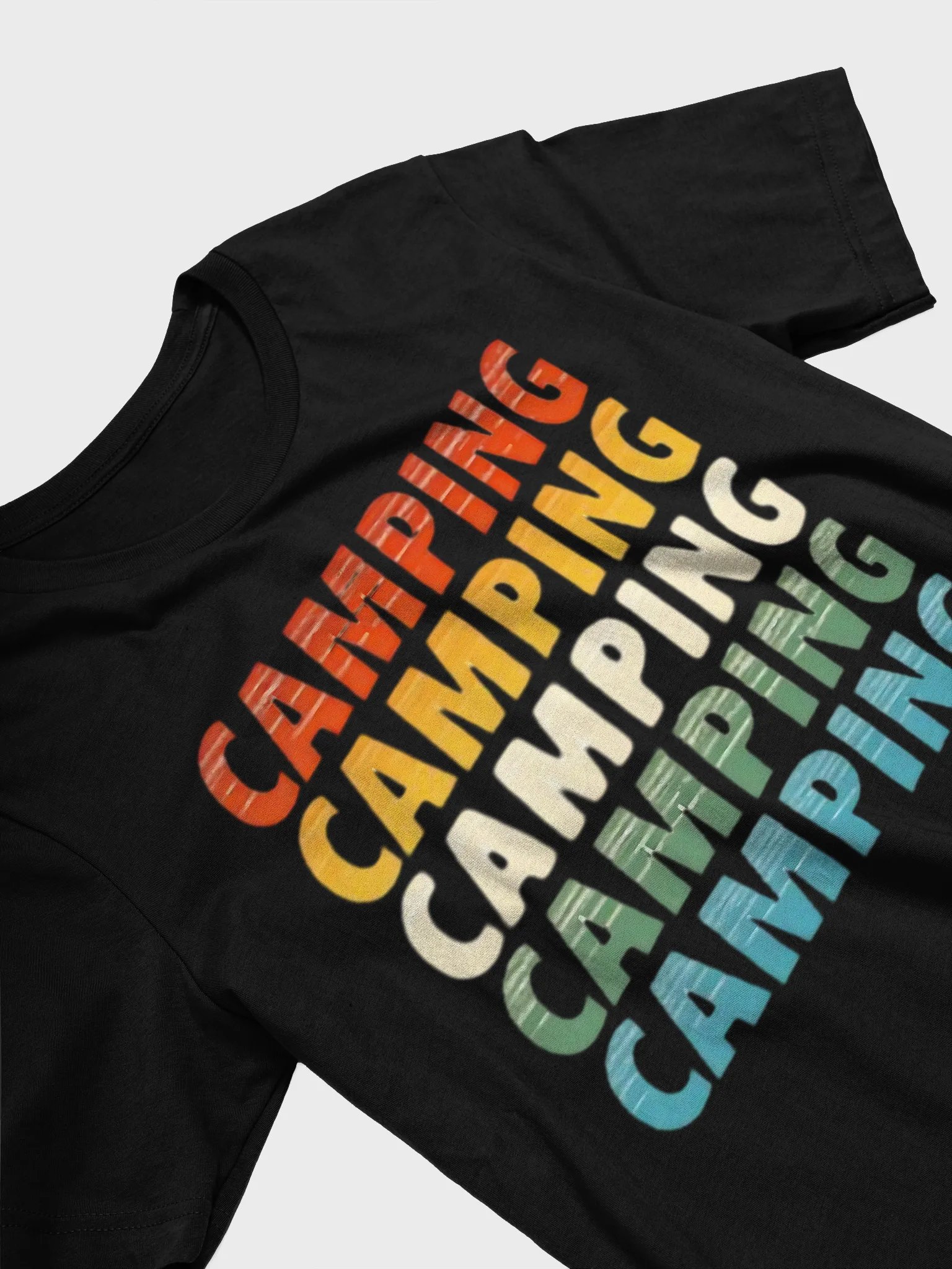 Camping Repeated Rainbow Striped product image (4)