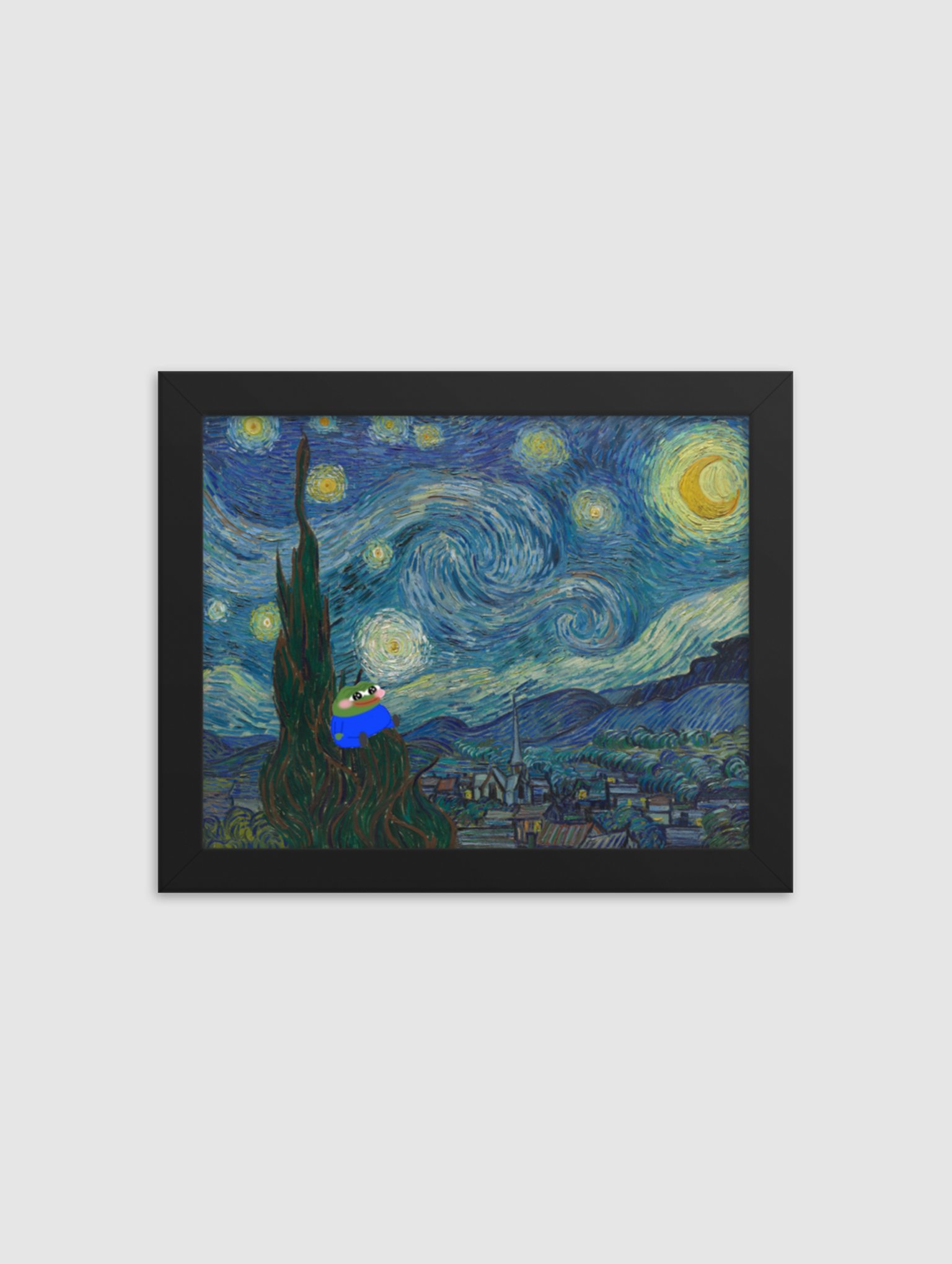 Starry Peepo Print product image (1)