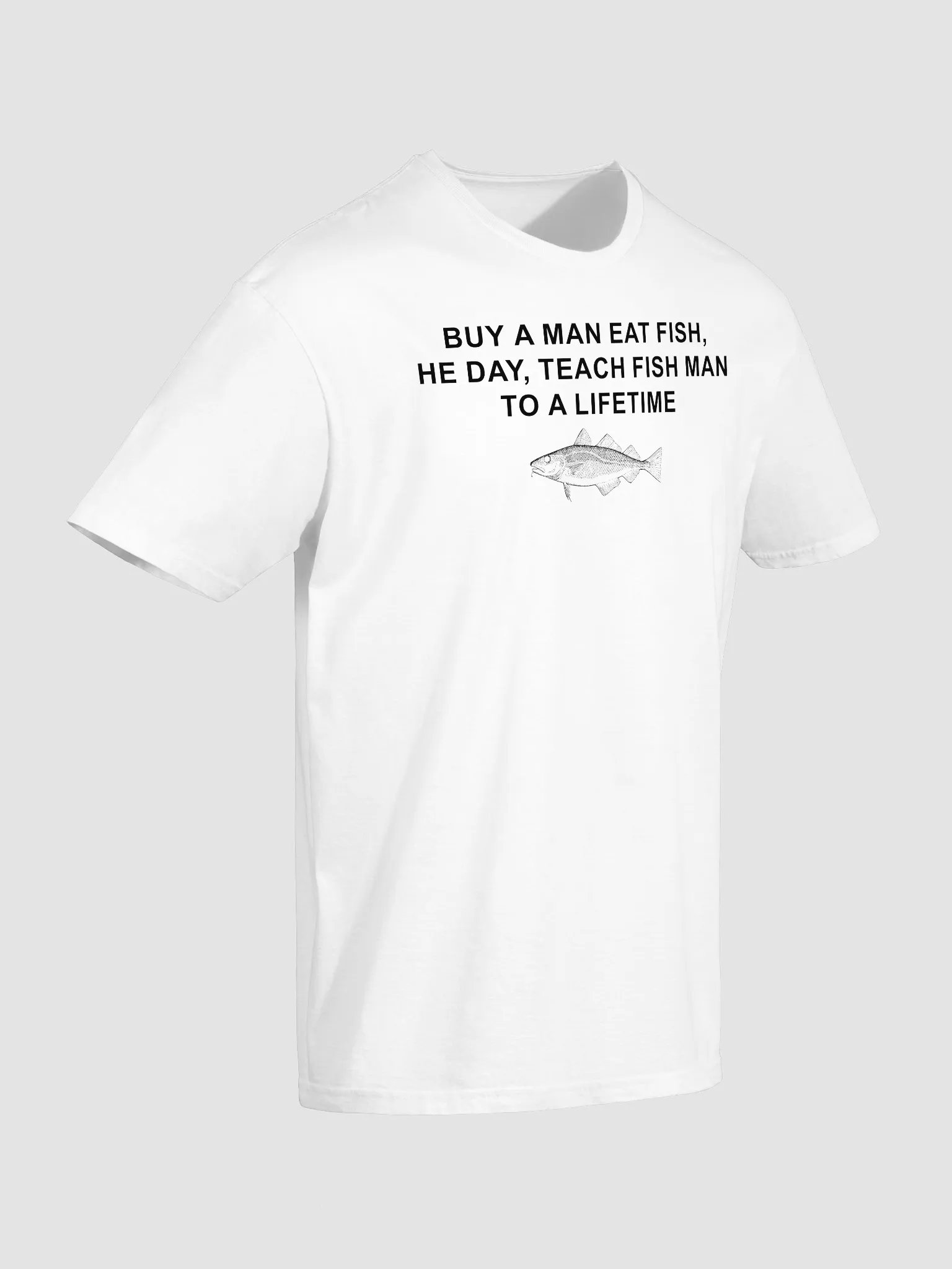 Buy A Man Eat Fish Shirt product image (3)