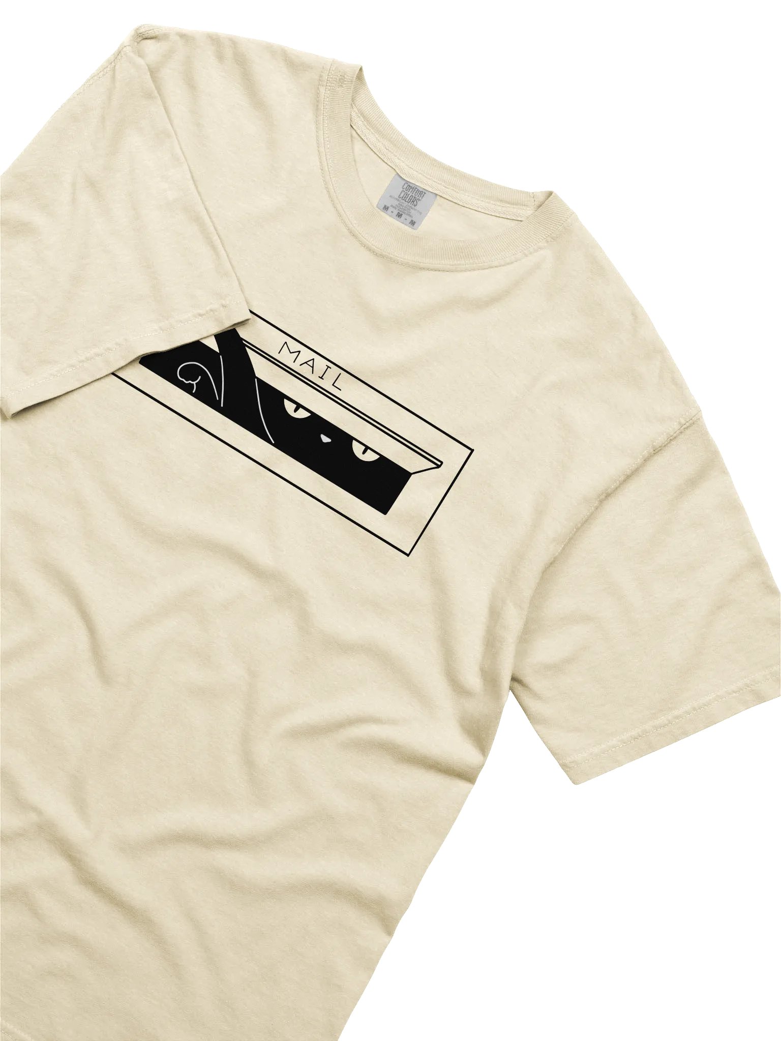 Funny Cat Mail Slot T-Shirt – Peekaboo Kitty Tee product image (9)