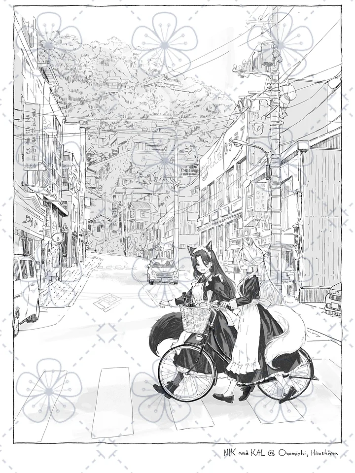"GROCERIES IN ONOMICHI" POSTCARD [PREORDER] product image (1)