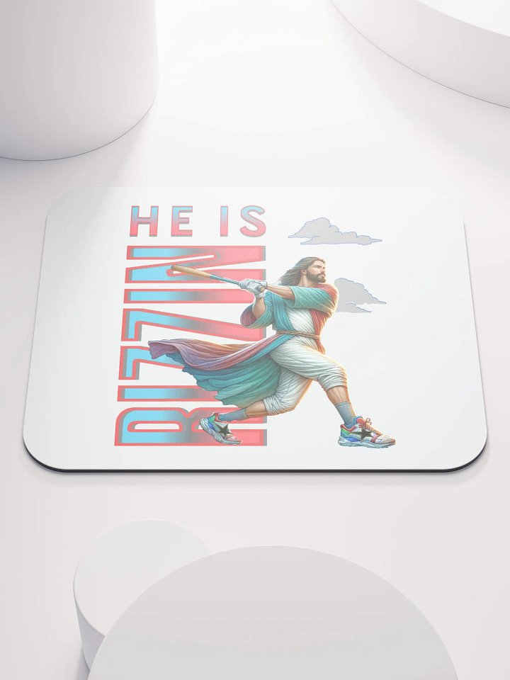 He Is Rizzin Baseball Mouse Pad product image (2)