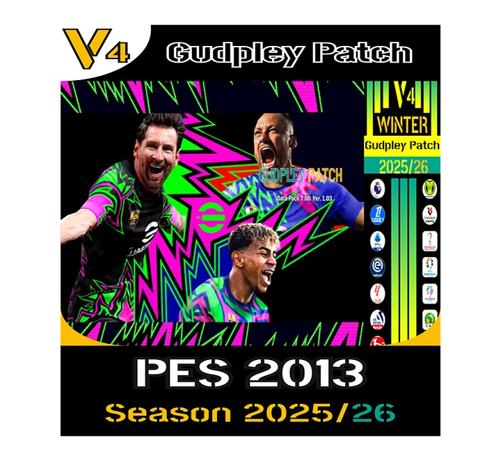 PES 2013 - Gudpley Patch Season 25/26 Winter Transfer (PC) product image (1)