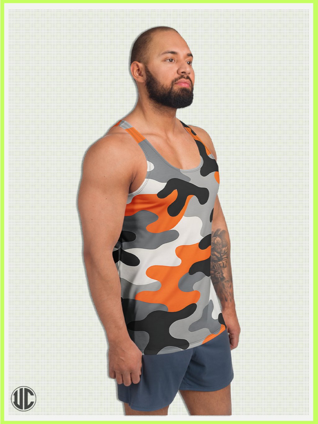 Riot Urban Camo – Men’s Tank Top product image (3)