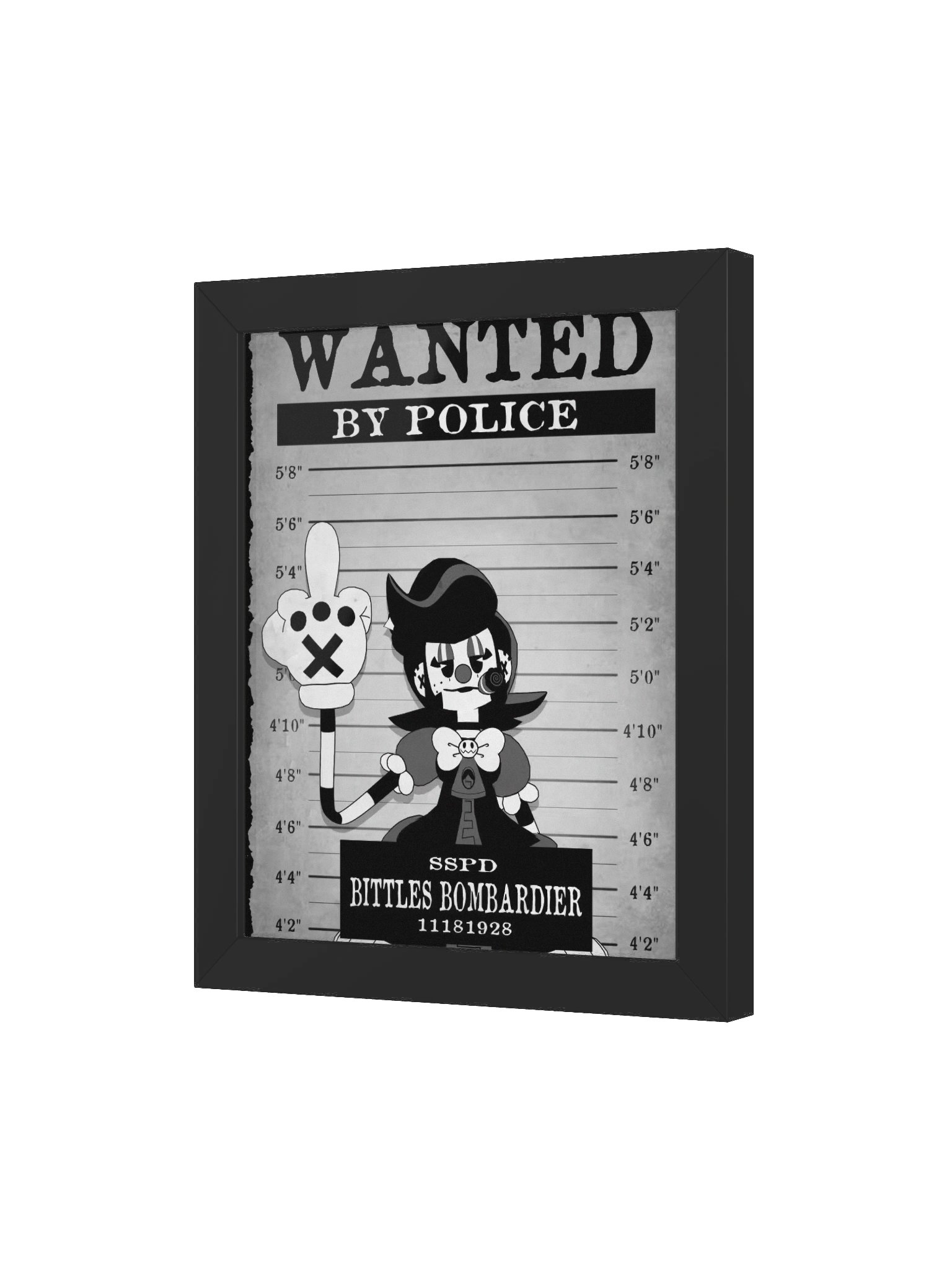 Wanted Poster Poster (Framed) product image (17)