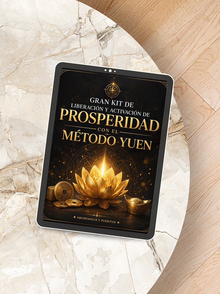 GRAN KIT DE LIBERACIÓN Y ACTIVACIÓN DE PROSPERIDAD CON MÉTODO YUEN product image (2)