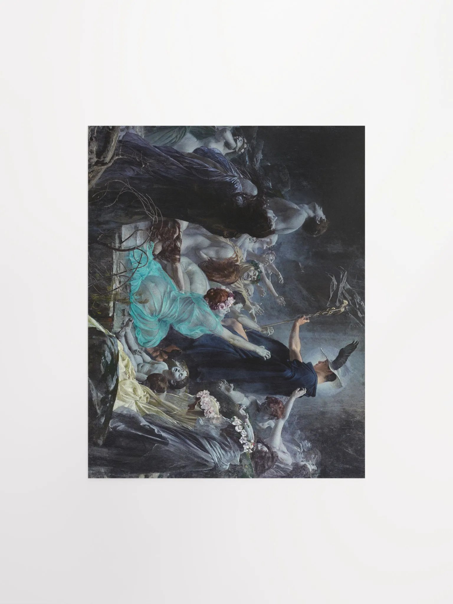 ''Souls on the Banks of the Acheron'' by Adolf Hirémy-Hirschl Poster product image (1)