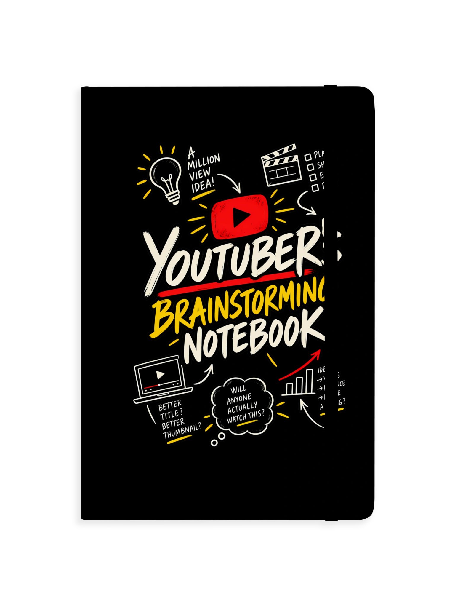 YouTuber Brainstorming Notebook product image (3)