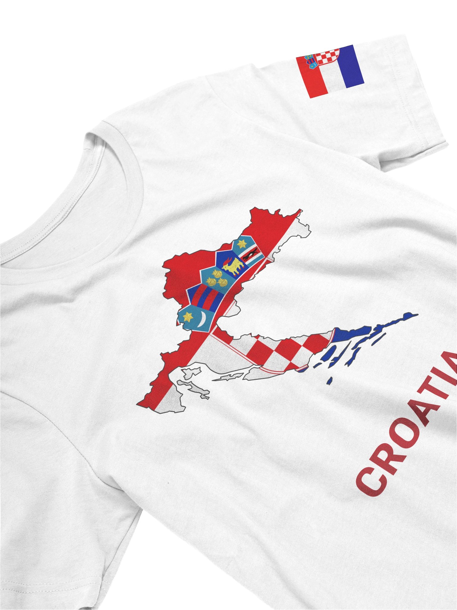 Croatia 2026 World Cup Flag Tee - World Cup 2026 Edition - Premium Unisex T-Shirt product image (22)