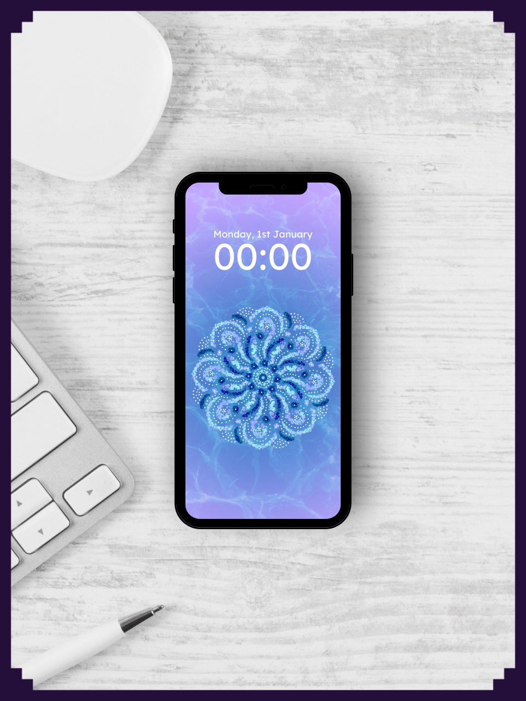 ⭐⭐⭐🆓 5 Mandala Energy Phone Wallpapers product image (2)