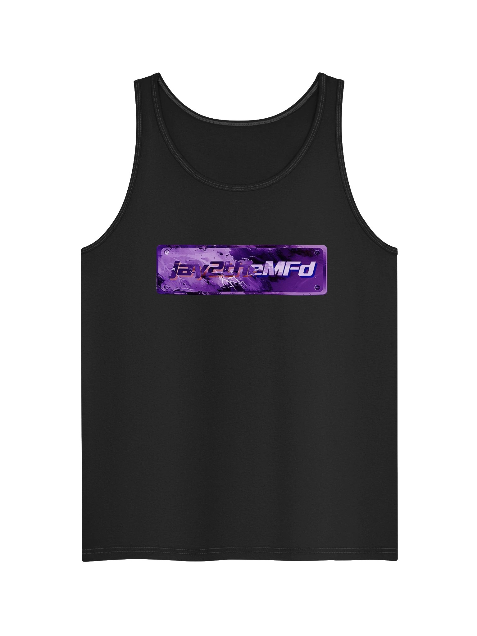 Jay Tank Top Purple Logo product image (1)