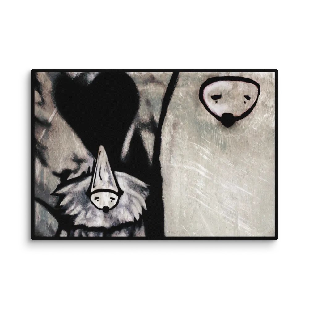 Same Same Allcolor Stretched Canvas product image (1)