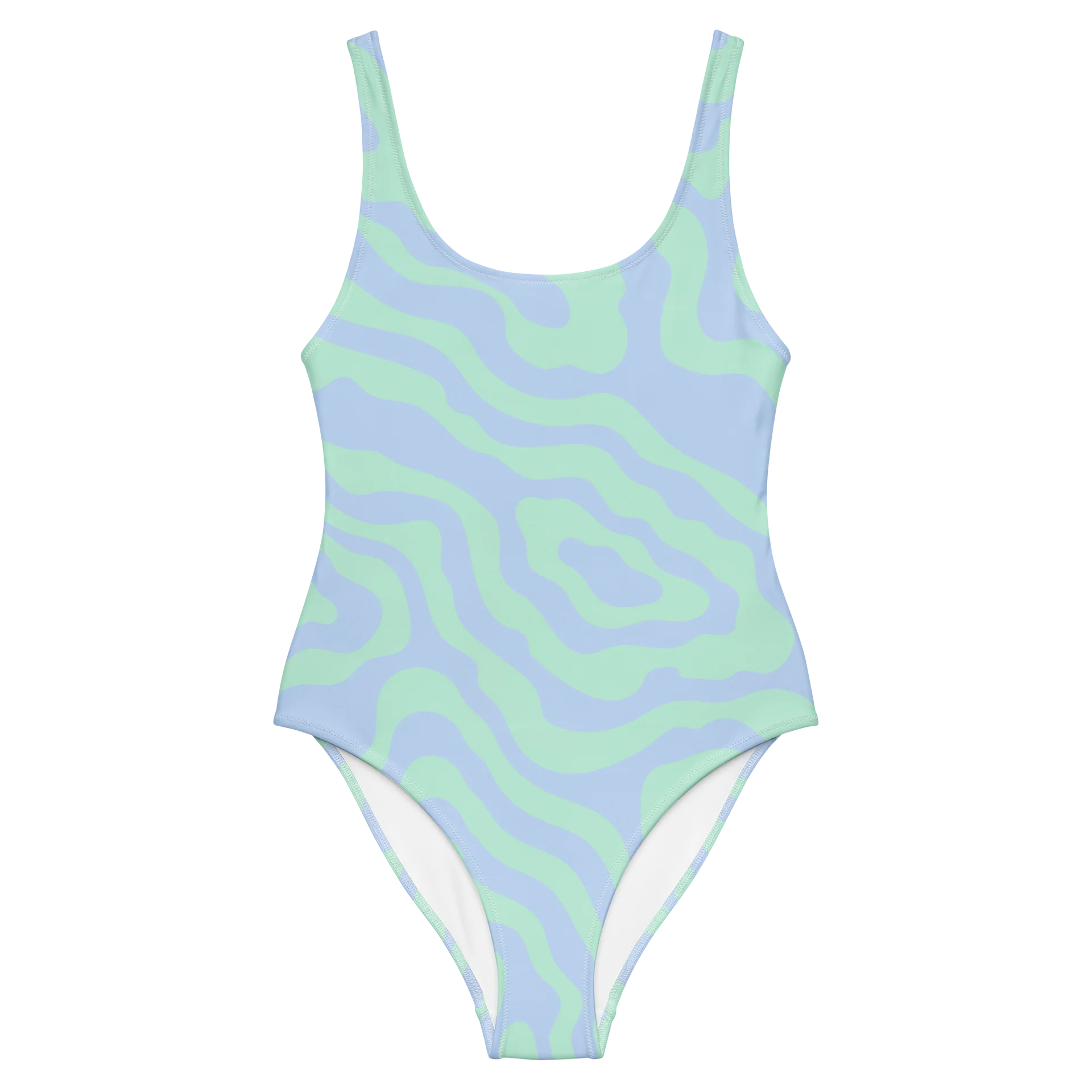 His House Womens One Piece Swimsuit - Sea Wave product image (2)