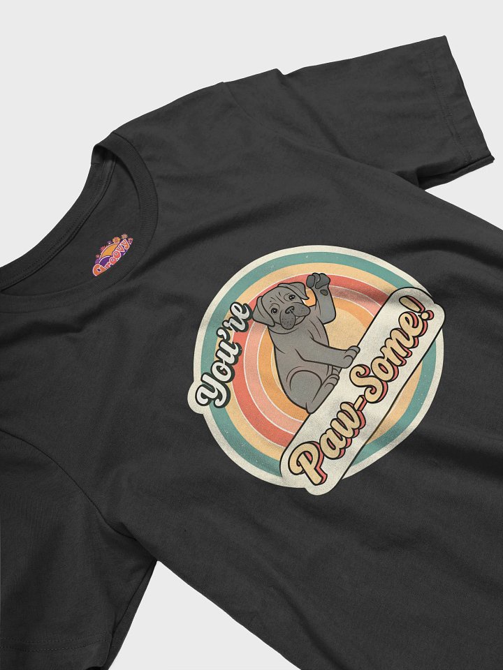 Paw-Some Puppy Retro T-Shirt product image (2)