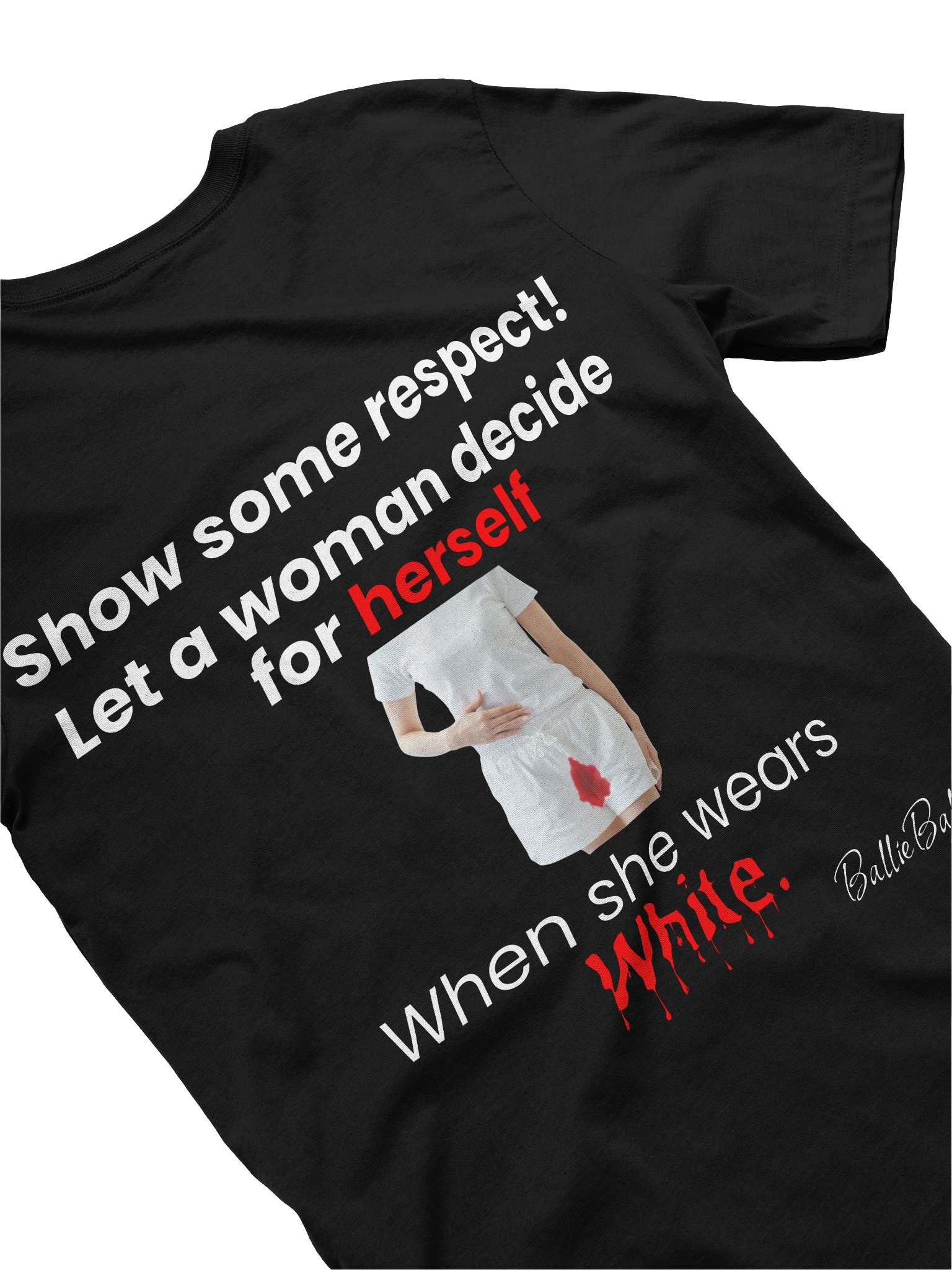 Show some respect! Let a woman decide for herself when she wears white. product image (4)