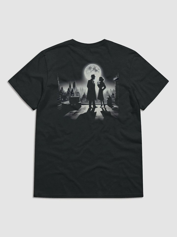 Moonlight Mischief: A Rooftop Rendezvous (Womens Tee) product image (1)